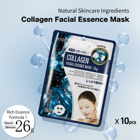 MITOMO Natural 512 Collagen Facial Essence Mask[MTSS00512-A-0J]x003