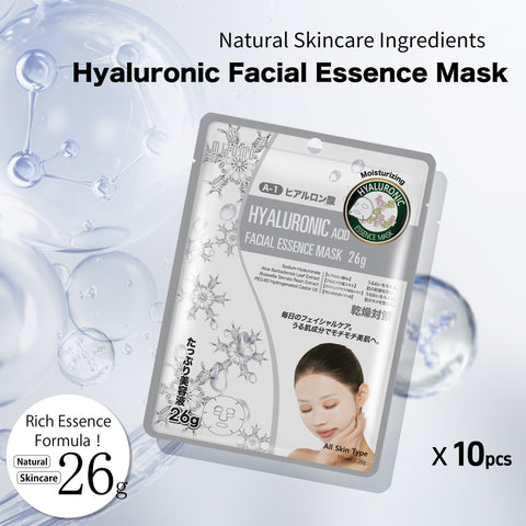 MITOMO Natural 512 Hyaluronic Acid Facial Essence Mask[MTSS00512-A-1J]x003