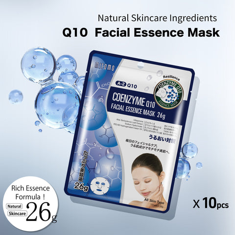 MITOMO Natural 512 Q10 Facial Essence Mask[MTSS00512-A-2J]x003