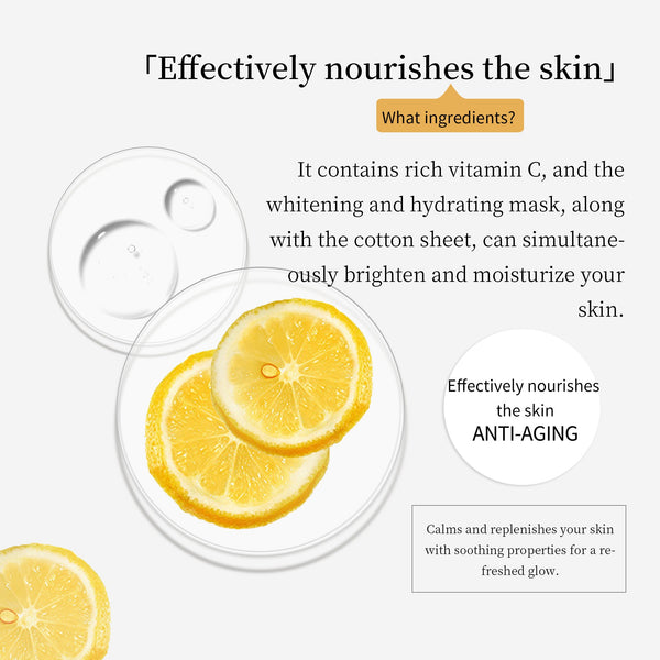 MITOMO Natural 512 Vitamin Facial Essence Mask[MTSS00512-A-4Jx003]