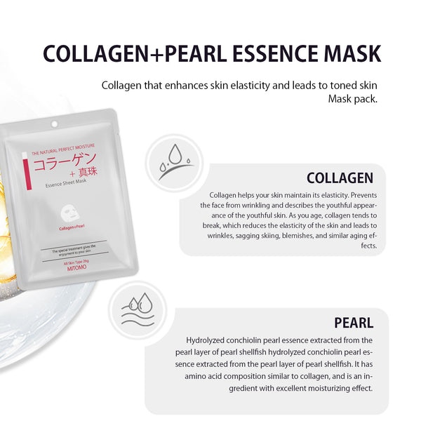 MITOMO  Herbal Series A - Bundles Face Mask (8 Sheets) Skincare Moisturizing Variety Set - 4 Types [TKHB0000F-01-008]