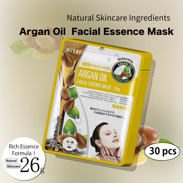MITOMO Natural 512 Argan Oil Facial Essence Mask[MTSS00512-C-0Jx003]