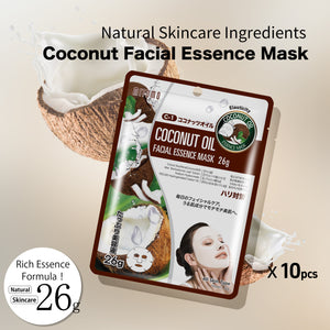 MITOMO Natural 512 Coconut Oil Facial Essence Mask[MTSS00512-C-1J]