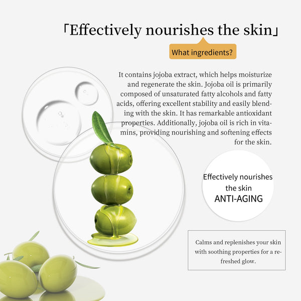MITOMO Natural 512 Jojoba Oil Facial Essence Mask[MTSS00512-C-2Jx003]