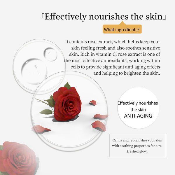 MITOMO Natural 512 Rose Facial Essence Mask[MTSS00512-C-3Jx003]