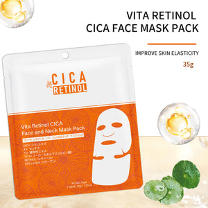 Vita Retinol CICA Face and Neck Mask Pack [CCSA00001-D-035]