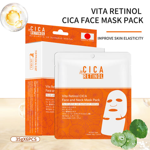 Vita Retinol CICA Face and Neck Mask Pack [CCSS00001-D-035]
