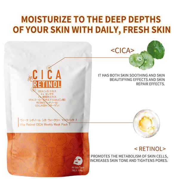 CICA Vita Retinol Skin Care Set[CCSET-202402-D]