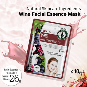 MITOMO Natural 512 Wine Facial Essence Mask[MTSS00512-D-7J]