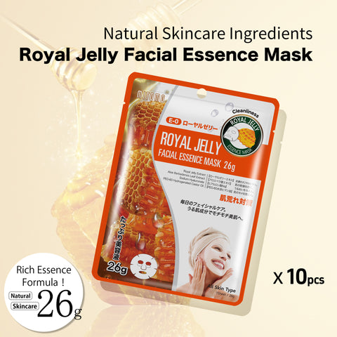 MITOMO Natural 512 Royal Jelly Facial Essence Mask[MTSS00512-E-0J]