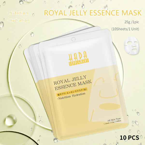 MITOMO Royal Jelly Essence Mask 303 x 10 pcs [HSSS00303-B-8] - Mitomo 