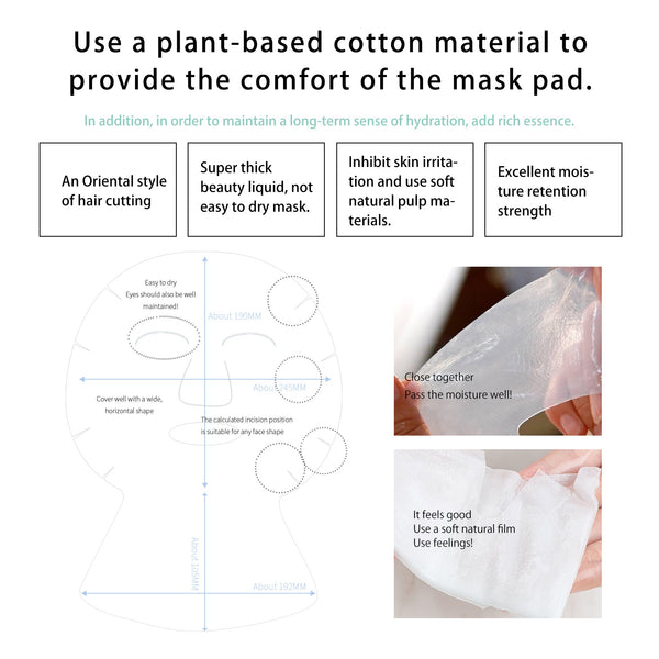 MITOMO Pore Control Facial Essence Mask 505 (30 Sheets) [HSSA00505-C-3x003]