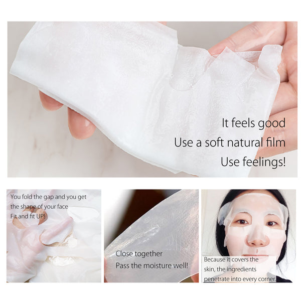 Mitomo Japan Collagen Moisturizing Care Facial Essence Mask 36 PCS/Pack [MTSA00101-E-1-SET]