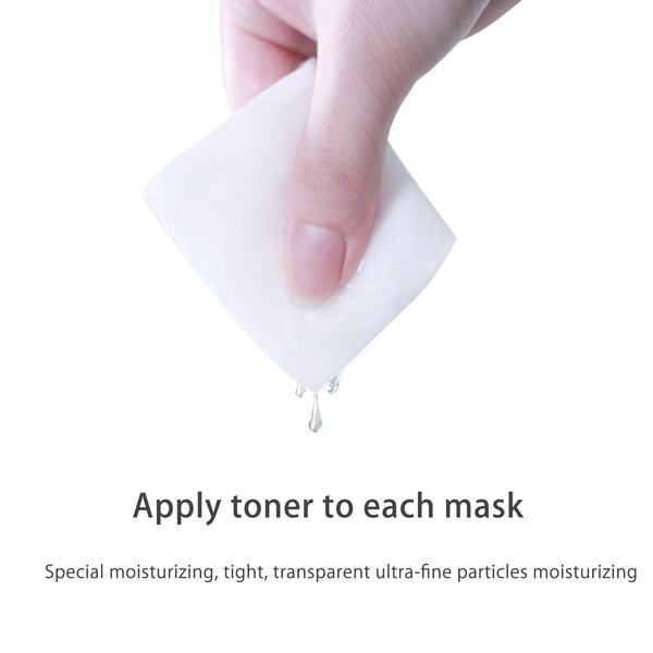 MITOMO Herbal Series B - Bundles (6 Sheets) Face and Neck Mask Skincare Moisturizing Variety Set - 4 Types [TKHB0001N-02-006]