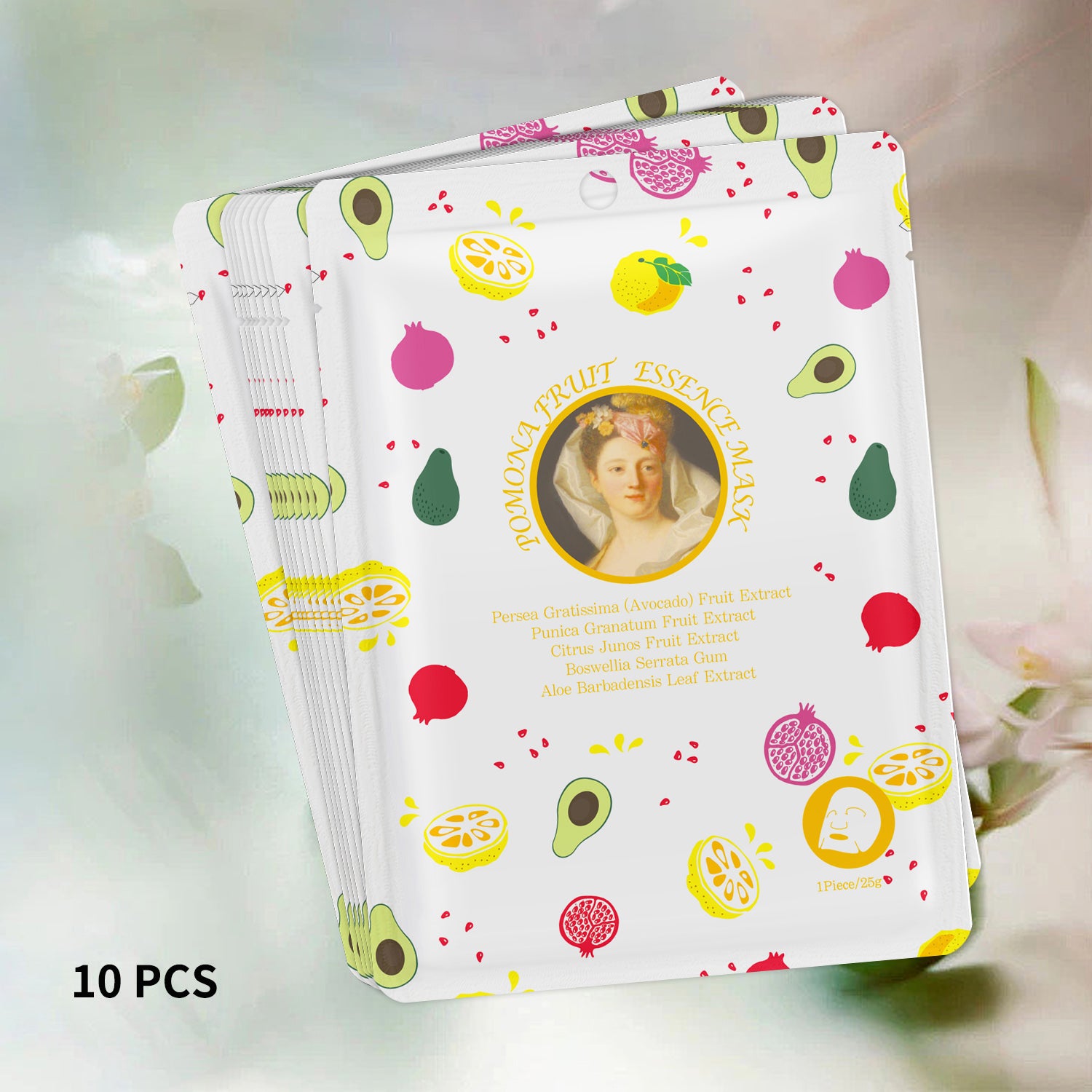 MITOMO Pomona Fruit Essence Mask303 x 10 pcs [MGSS00303-A-025]