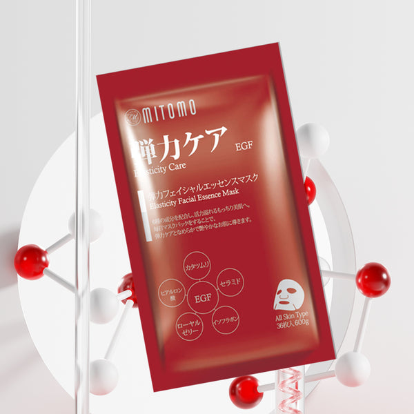 Mitomo Japan EGF Elasticity Care Facial Essence Mask 36 PCS/Pack [MTSA00101-E-0]