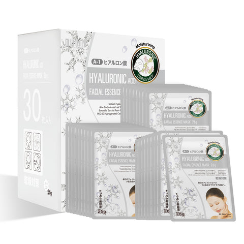 MITOMO Natural 512 Hyaluronic Acid Facial Essence Mask[MTSS00512-A-1Jx003]