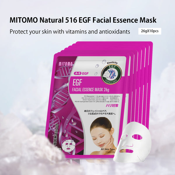 MITOMO Natural 516 EGF Facial Essence Mask[MTSS00516-A-9]