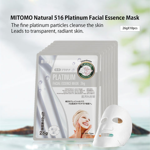 MITOMO Natural 516 Platinum Facial Essence Mask[MTSS00516-E-5]