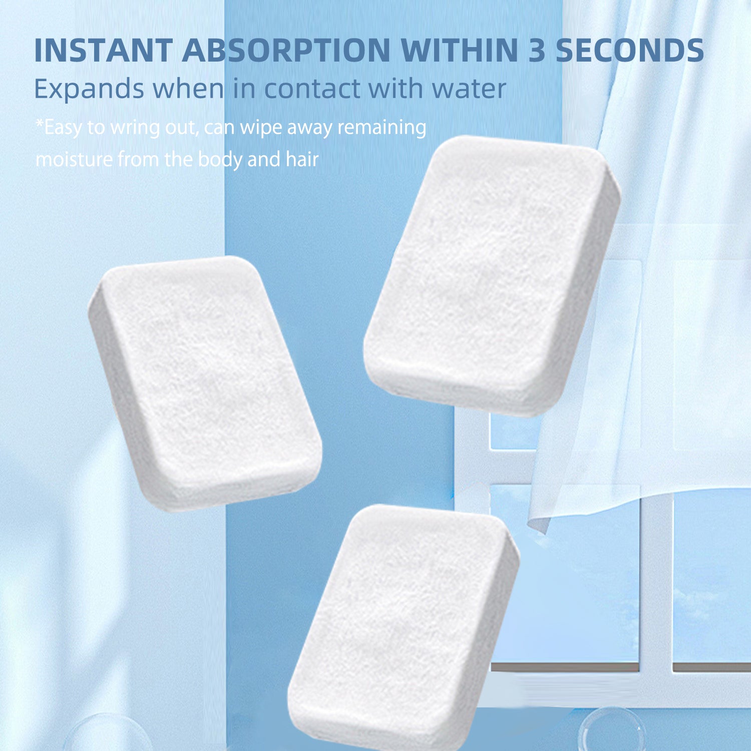 1-Week Compressed Candy Face Towel Set - 7 EA Soft & Refreshing