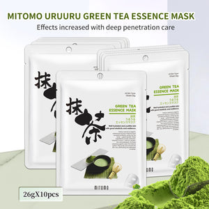 Mitomo Green Tea Facial Essence Mask [JPSS00612-C-0]