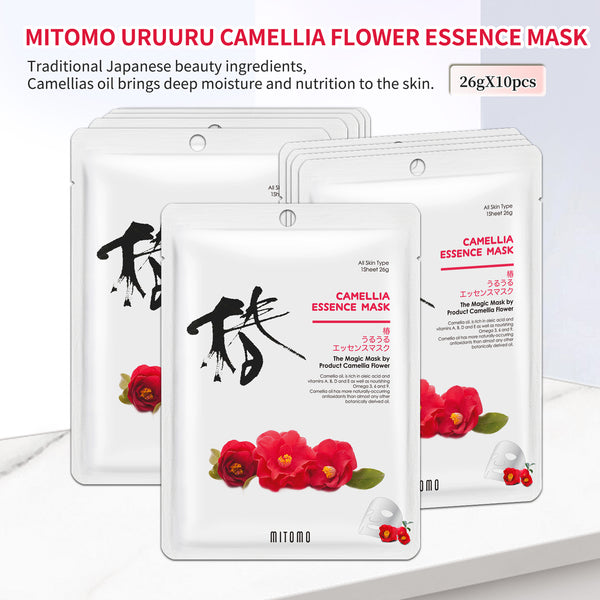 Mitomo Camellia Facial Essence Mask [JPSS00612-D-0]