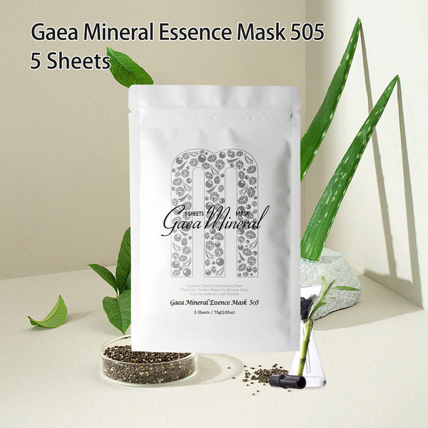 MITOMO Gaea Mineral Essence Mask 505 (5pcs) [MGSA00505-G-075]