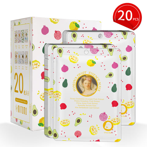 MITOMO Pomona Fruit Essence Mask303  /25gX20 pcs [MGSS00303-A-025x002]