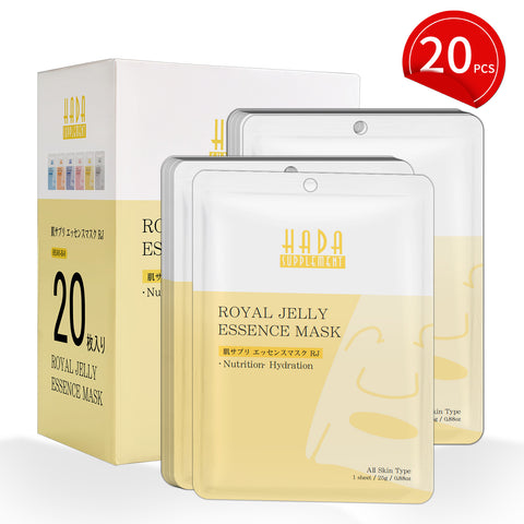 MITOMO Royal Jelly Essence Mask 303 x 20 pcs [HSSS00303-B-8x002]