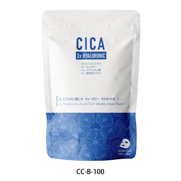 Mitomo's CICA All-in-One 3x Hyaluronic Acid Skincare Set [GMCCB00001]