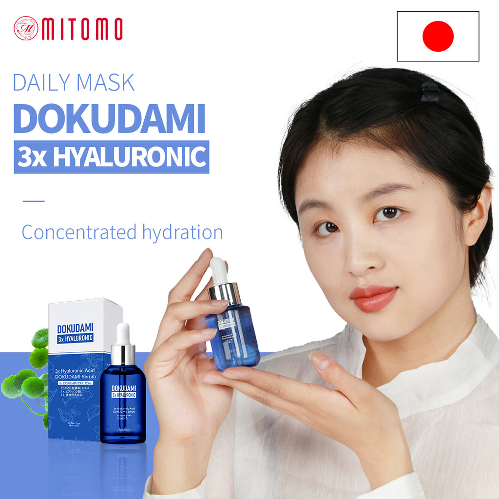 日本製天然ヒアルロン酸どくだみ美容液 – Mitomo