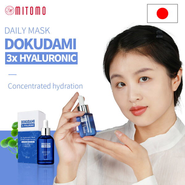 3x Hyaluronic Acid DOKUDAMI Serum [DD001-B-050] - Mitomo 