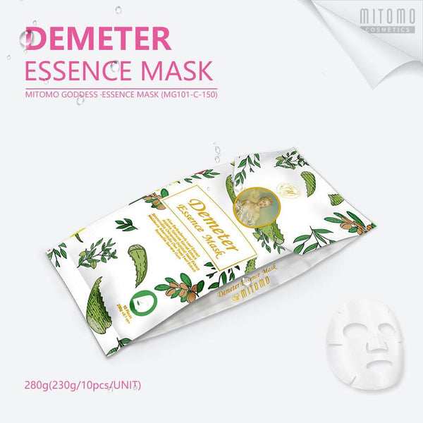 [MG101-C-150] MITOMO Goddess Demeter Essence Mask (10pcs/Unit) - Mitomo 