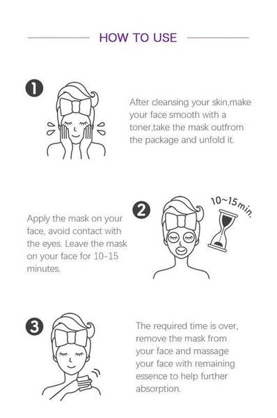 [TKJP00512-07-024]MITOMO Type 7 [JP UKIYOE trial set 24 sheets] Beautiful skin face mask - Made in Japan - Best gift to moisturize your skin. - Mitomo 