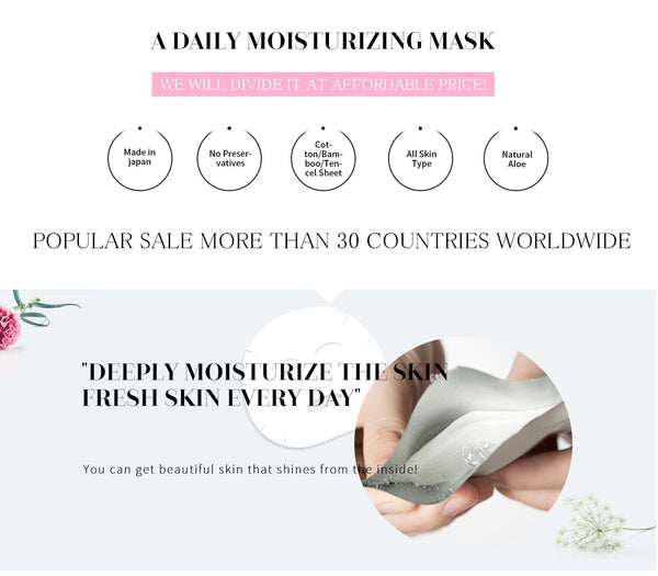 [LBMG000040] MITOMO MG Lucky Box Skincare Beauty Face Mask Sheet set -Made in Japan- Type:7 SKU- 40 pcs - Mitomo 