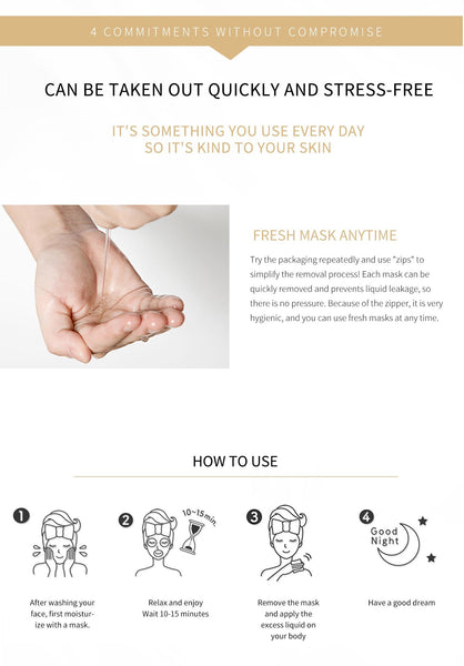 [LBMG000050] MITOMO MG Combo Magic Box Skincare Beauty Face Mask Sheet set -Made in Japan- 50 pcs - Mitomo 