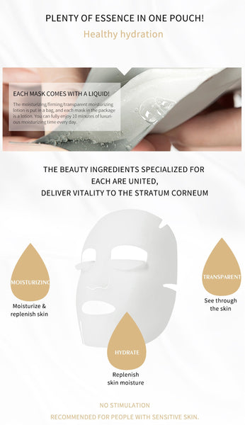 [LBPRMG060] MITOMO MG Individual Magic Box Skincare Beauty Face Mask Sheet set -Made in Japan- 60 pcs - Mitomo 