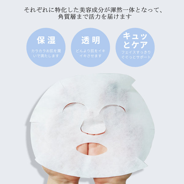 MITOMO Type 2 [JP UKIYOE trial set 36 sheets] Beautiful skin face mask - Made in Japan - Best gift to moisturize your skin.[TKJP00512-02-036]