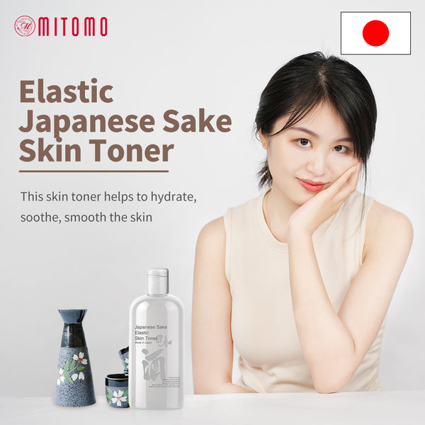 Mitomo Elastic Japanese Sake Skin Toner TX005-A-250 - Mitomo 